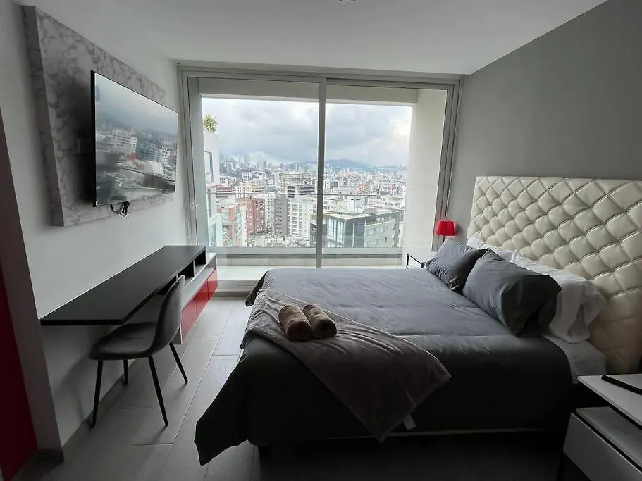 Lägenhet Luxury Studio Downtown Quito